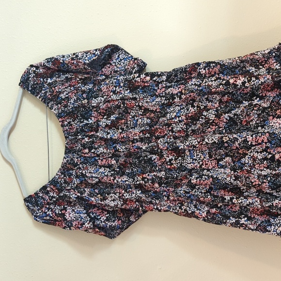 Maurices Dresses & Skirts - Maurices Maxi Floral Dress Off Shoulder Tiered Flutter Size XL NWT Boho